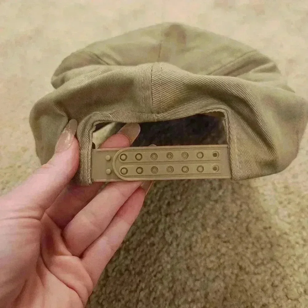 Vintage‎ Zar Hat Tan Red SnapBack Mens One Size